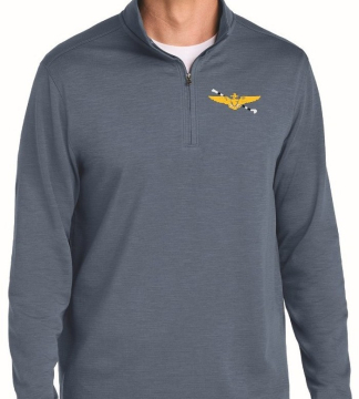 Pullover Pilot 1/4Zip Dusk Blue PortAuthority